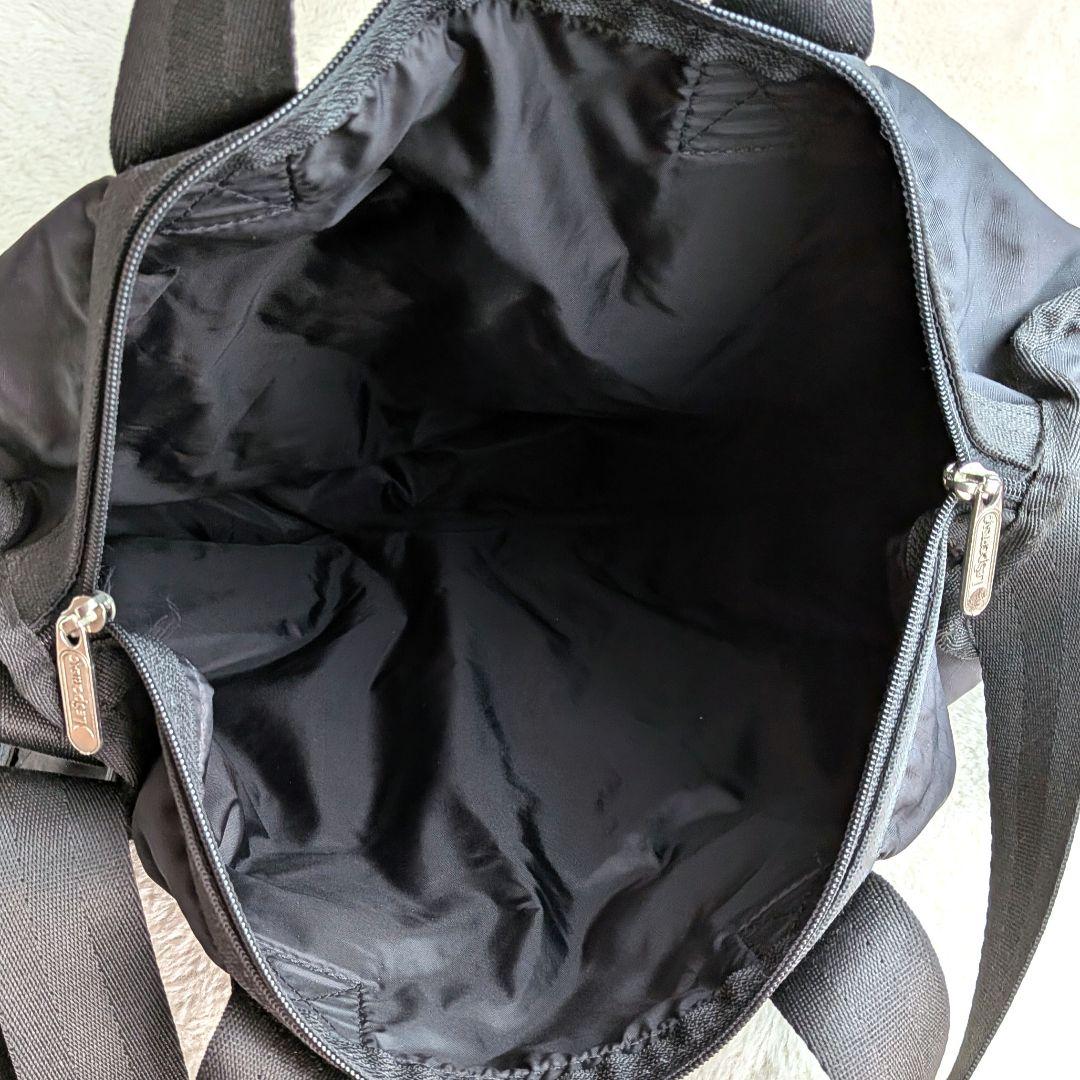 LESPORTSAC レスポートサック ボストンバッグ ショルダー ブラック 黒
