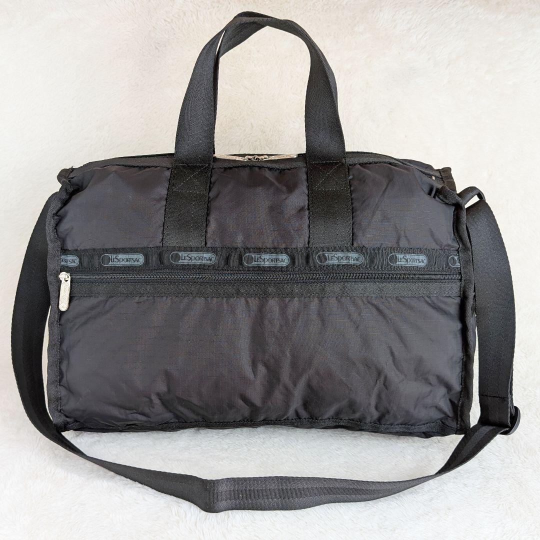 LESPORTSAC レスポートサック ボストンバッグ ショルダー ブラック 黒