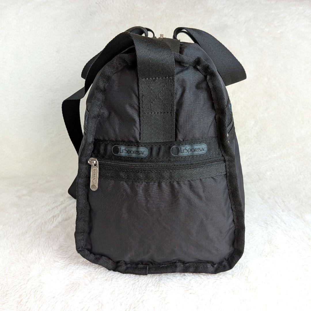 LESPORTSAC レスポートサック ボストンバッグ ショルダー ブラック 黒