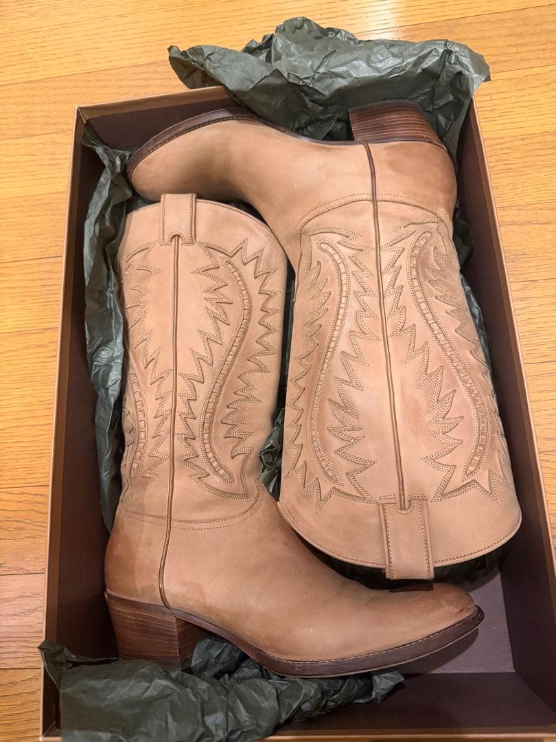 SARTORE ウェスタンブーツ39 made in Italy