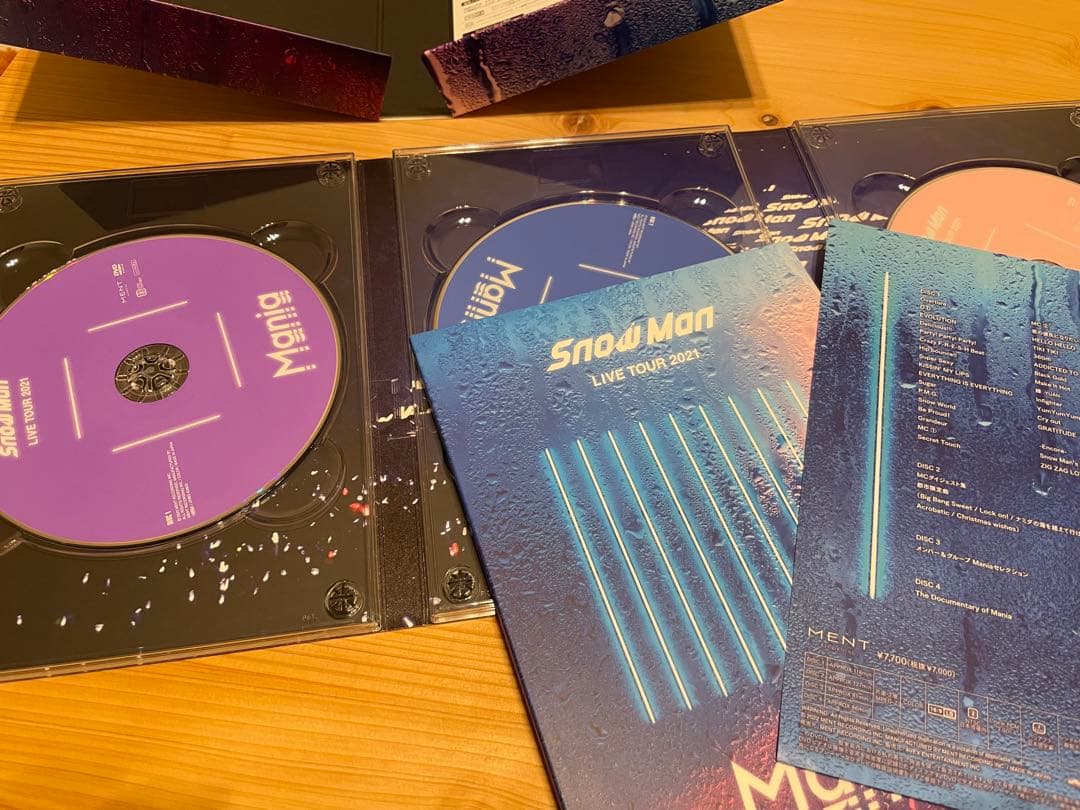 man LIVE tour2021 mania 初回盤