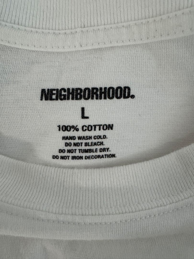 NEIGHBORHOOD　ロンT ホワイト　Lサイズ　長袖　ネイバーフッド