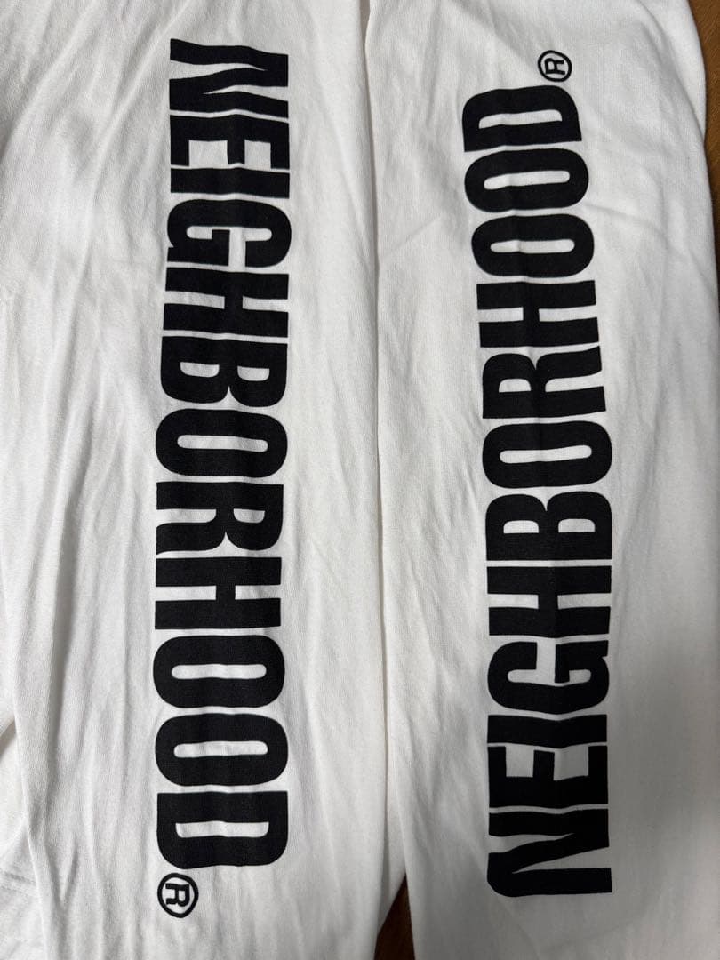 NEIGHBORHOOD　ロンT ホワイト　Lサイズ　長袖　ネイバーフッド