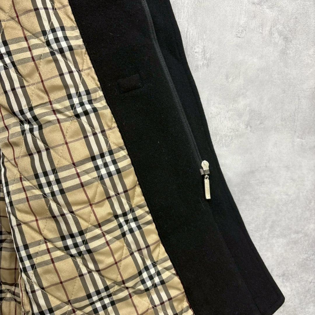 BURBERRY BLACK LABEL 金具ボタン ダッフルコート　N1947