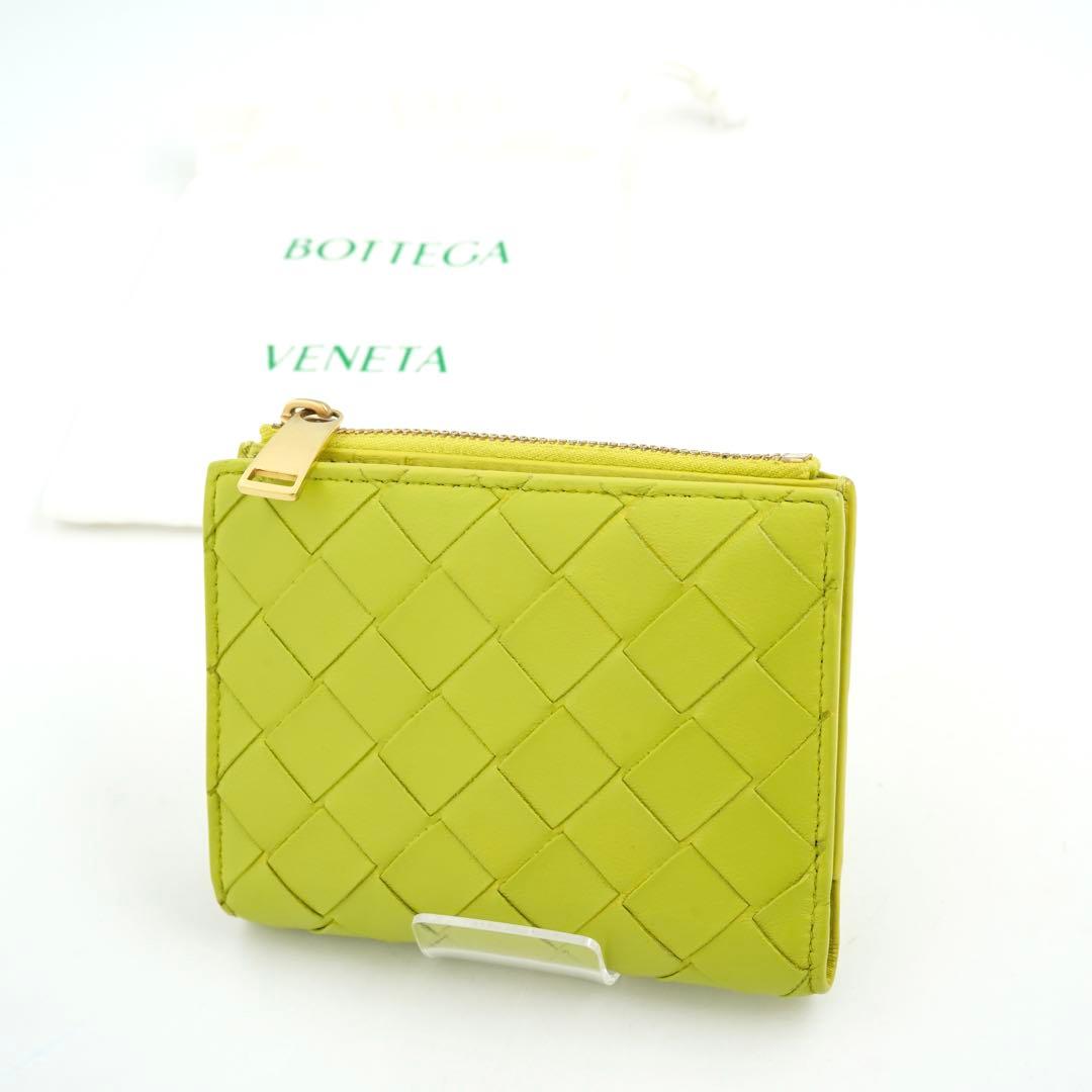 ✨新品未使用　bottega veneta ミニ財布　イントレチャート　カセット