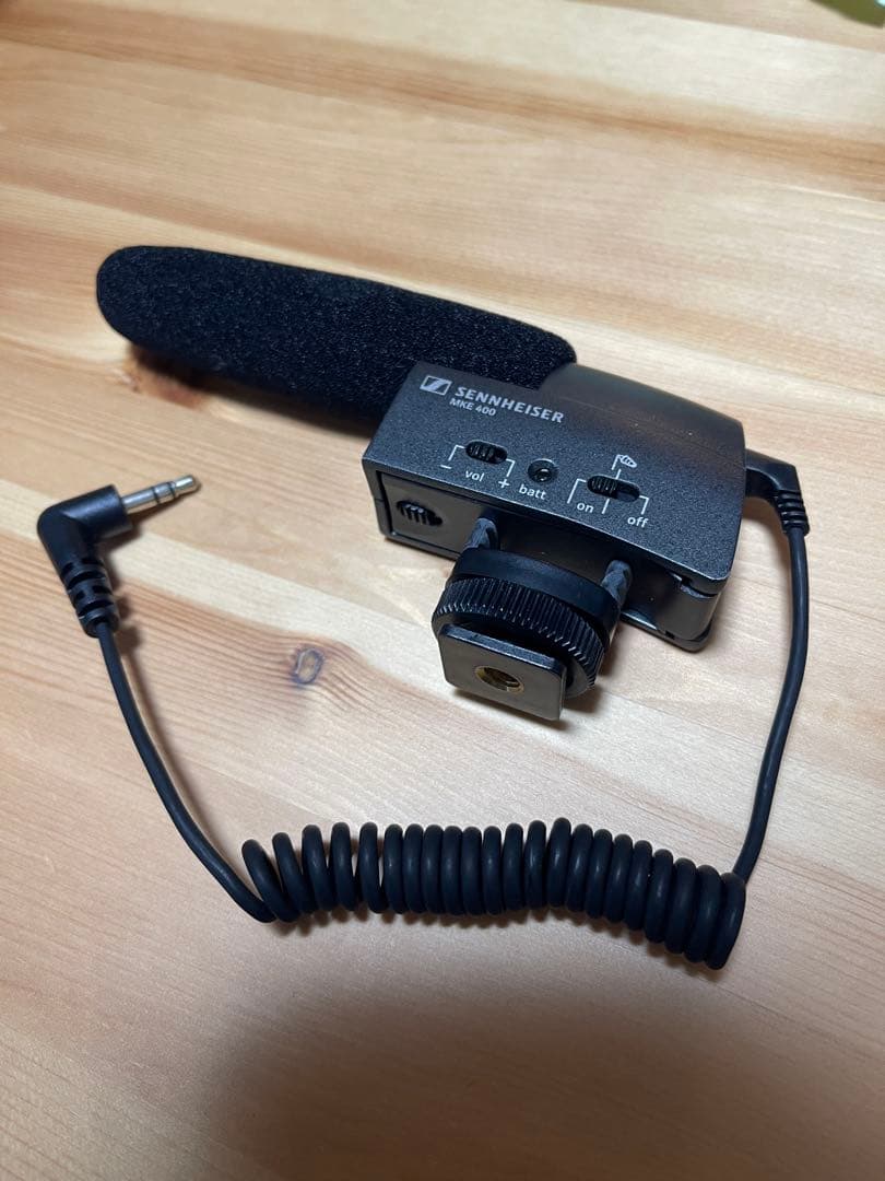 Sennheiser MKE 400 ショットガンマイク