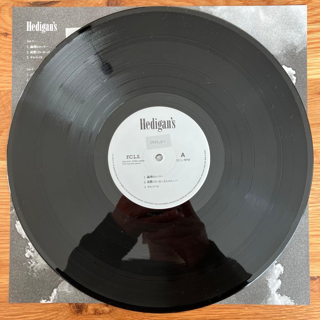 Hedigan's 2000JPY アナログレコード LP