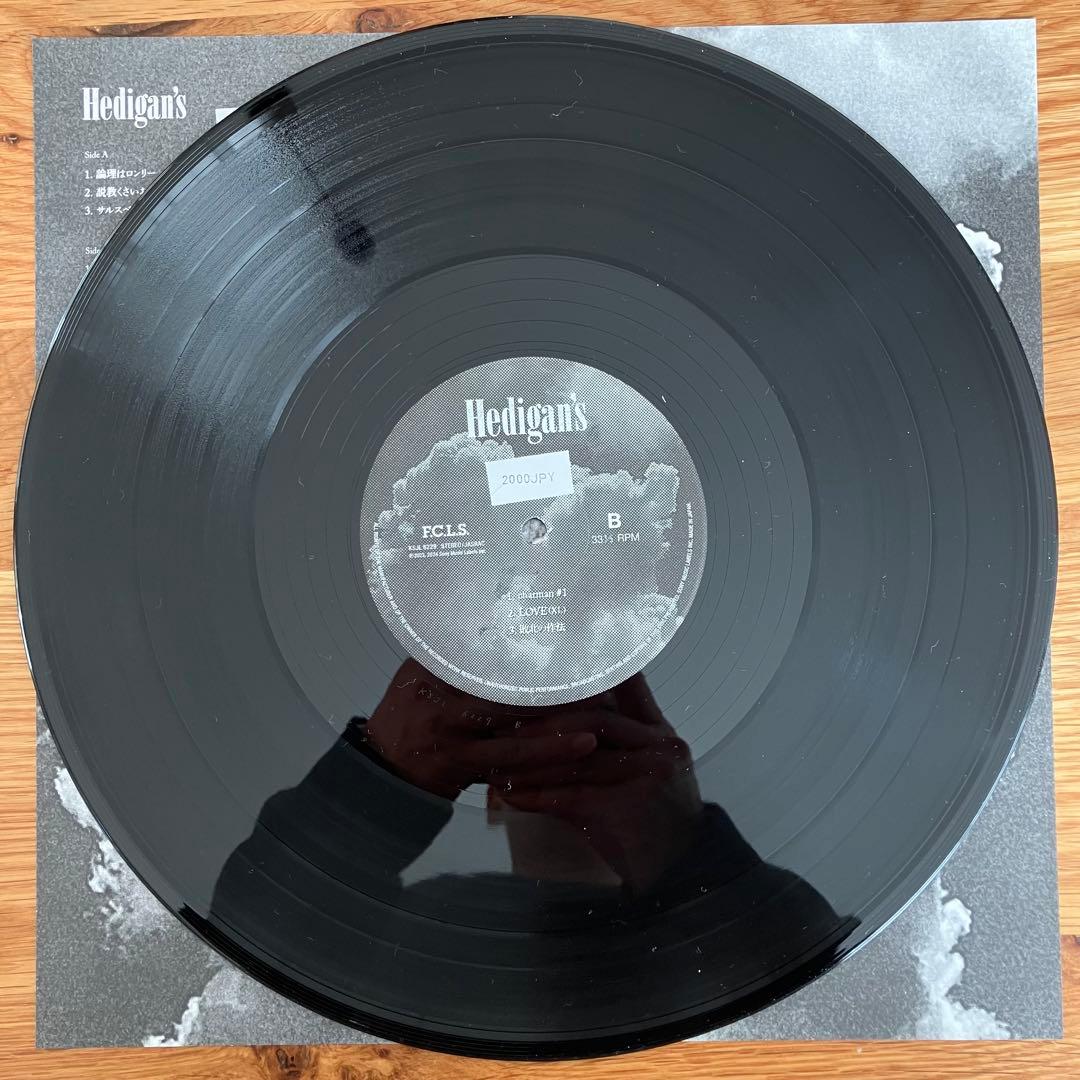 Hedigan's 2000JPY アナログレコード LP
