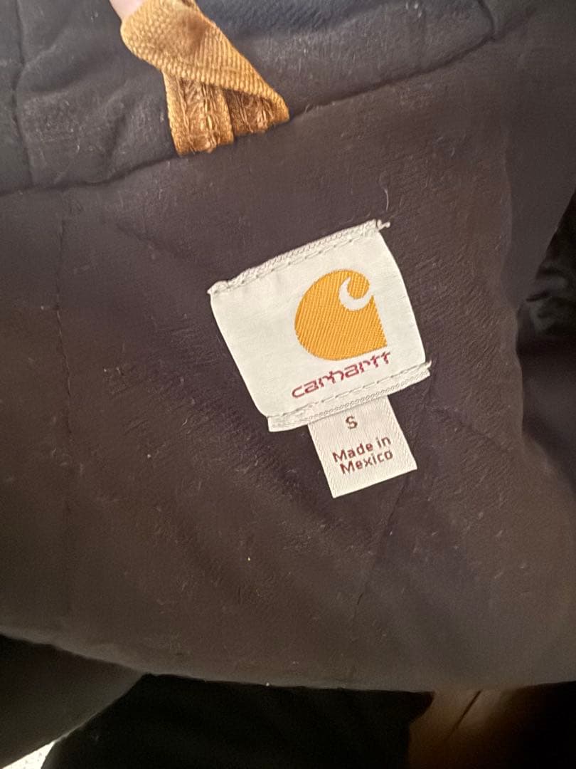 Carhartt フード付きジャンパー Sサイズ ブラウン