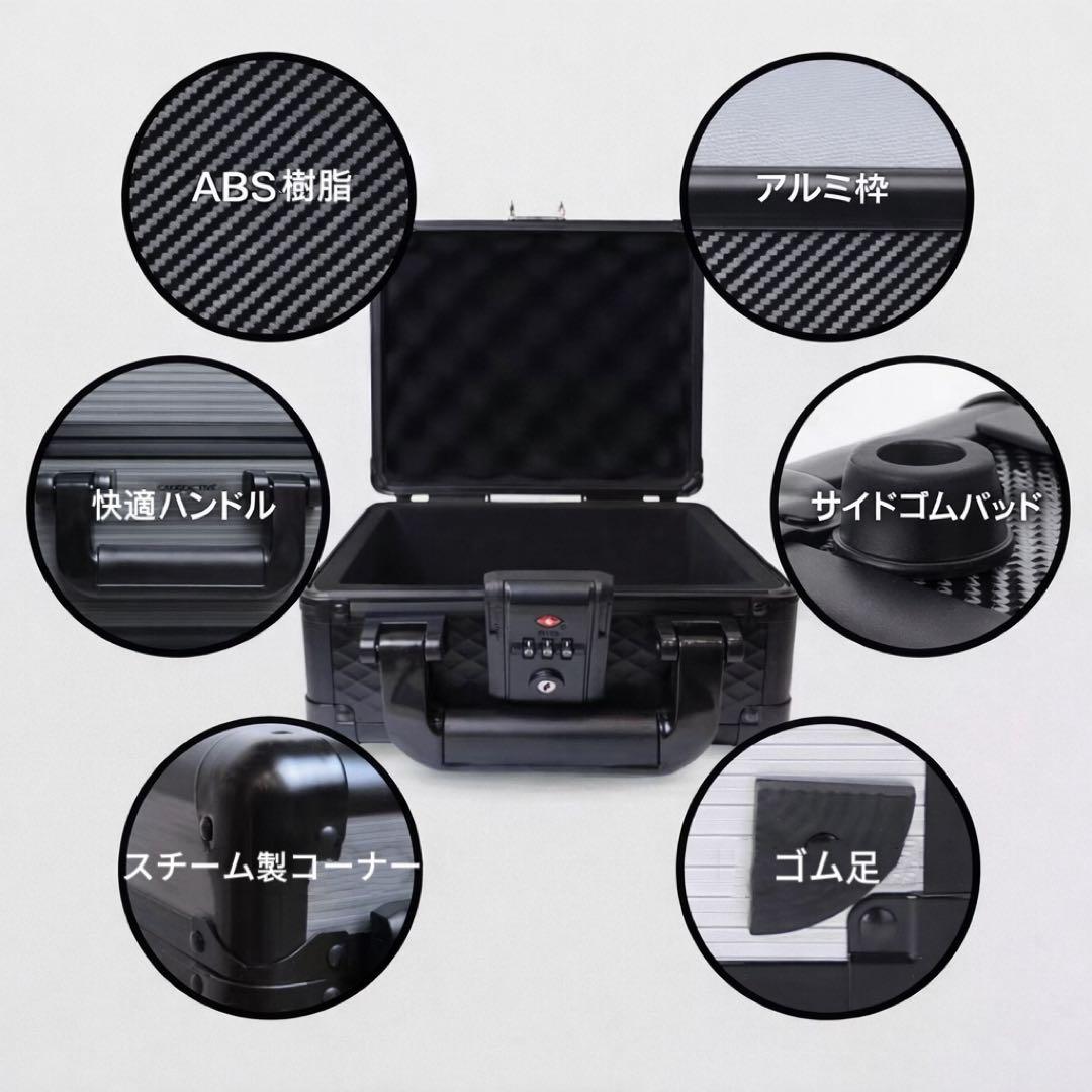 PSA BGS 鑑定済み用 アタッシュケース ストレージボックス アルミ製　青