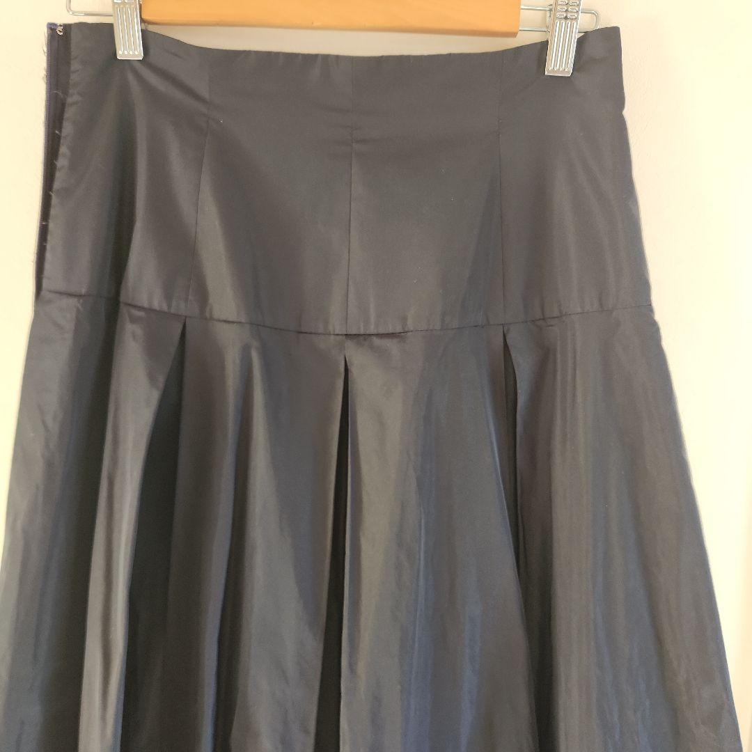 【IENA LA BOUCLE】ポリエステルタフタボリュームスカート
