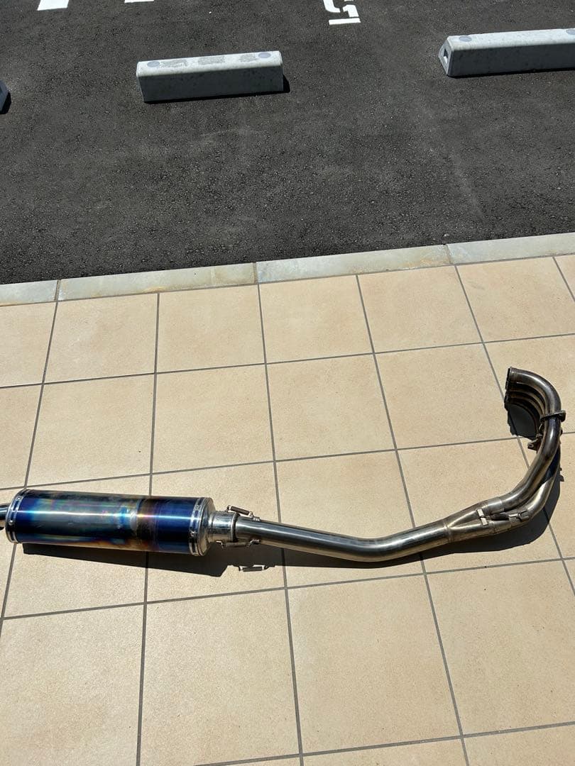 バリオス1型 フルエキマフラー メーカー不明