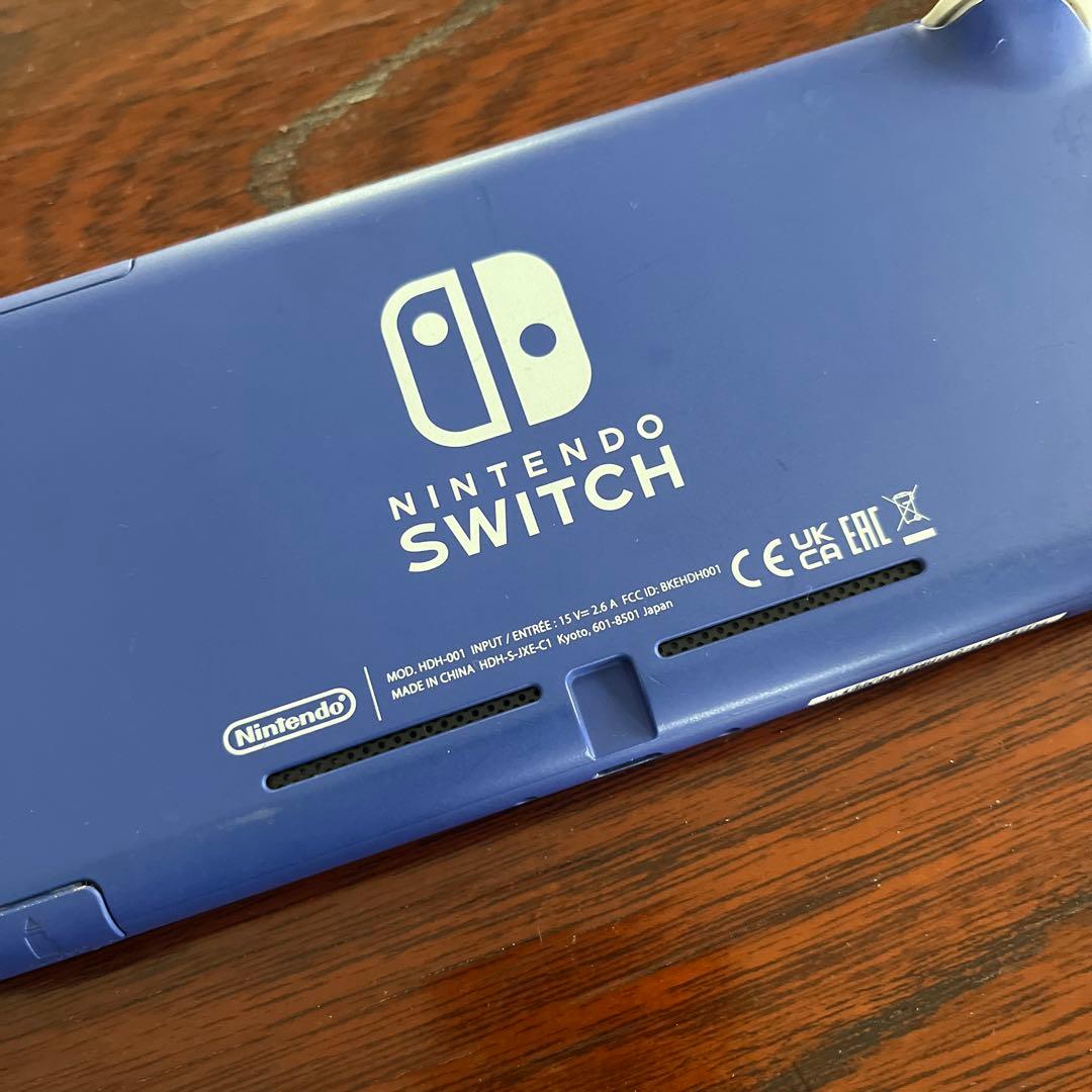 Y*r様 Nintendo Switch Lite 青色 本体 + ケース +