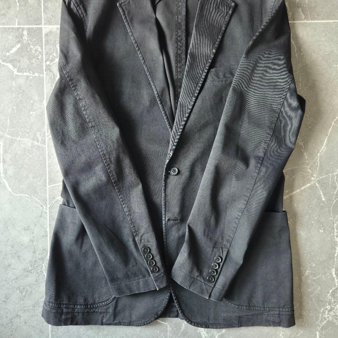 伊国製 POLO RALPH LAUREN ストレッチテーラードジャケット 墨黒