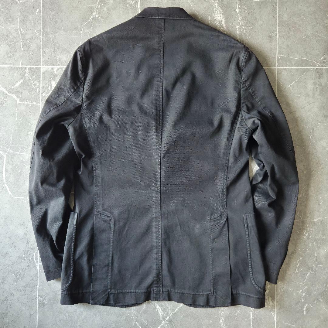 伊国製 POLO RALPH LAUREN ストレッチテーラードジャケット 墨黒
