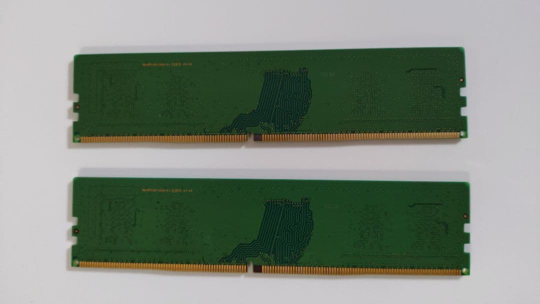 SAMSUNG　メモリ16GB（8gb2枚）DDR4-3200　デスクトップ用