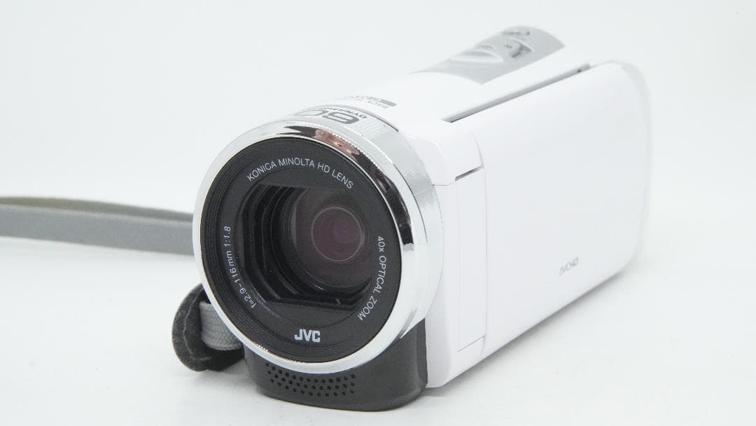 【B2152】 JVC Everio GZ-HM155 ホワイト エブリオ