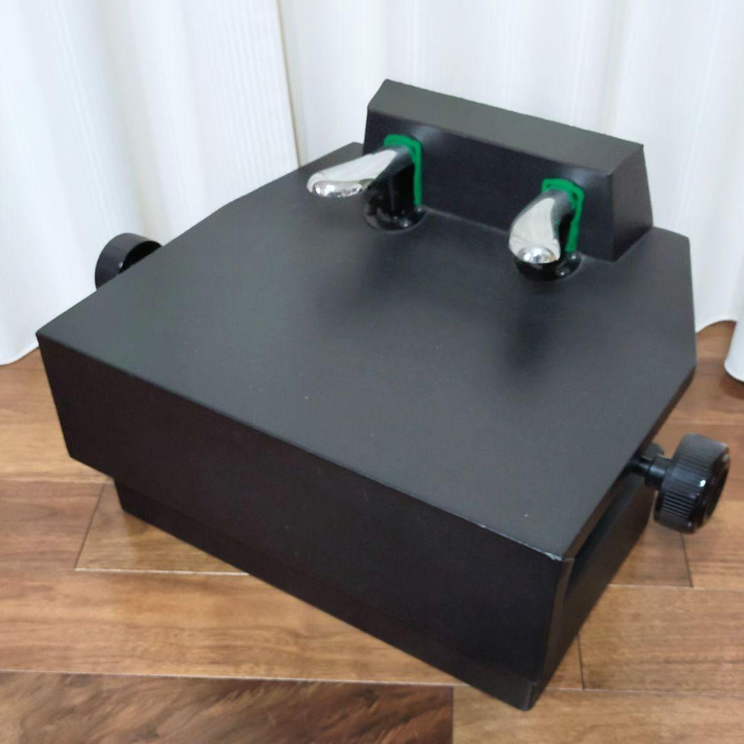 ITOMASA ピアノ 補助ペダル P-33 BK フリーストップ 足台