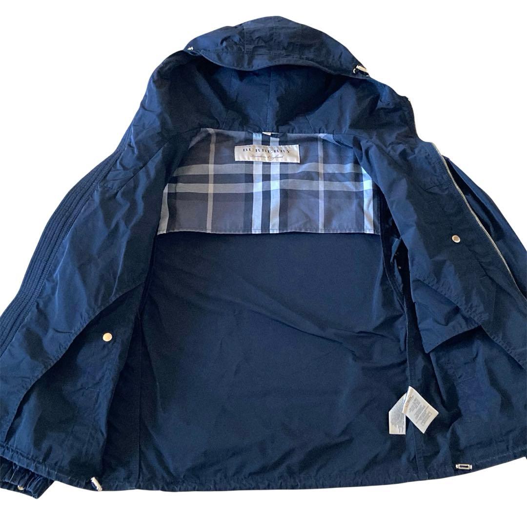 【定価18万・BURBERRY LONDON】 フードジャケット 裏ノバチェック