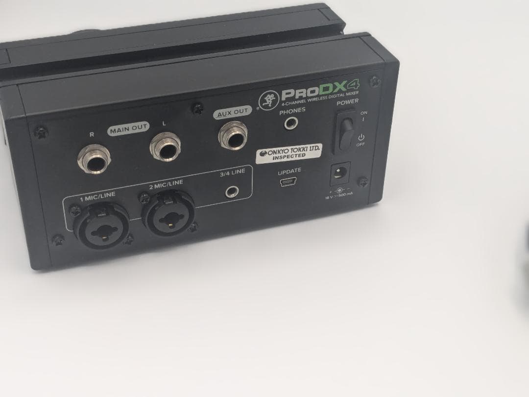 MACKIE ProDX4 (4チャンネル ワイヤレスデジタルミキサー)