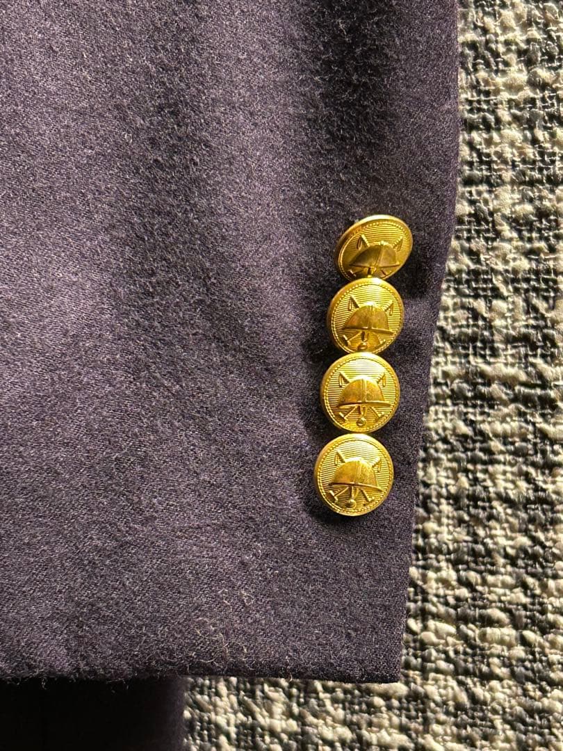 POLO RALPH RAUREN Navy blazer 36 紺ブレ ナス紺