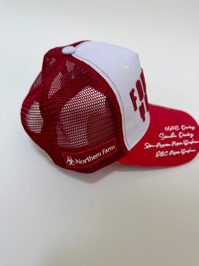 フォーエバーヤング　キャップ　帽子　矢作厩舎　坂井璢星　競馬　レア　非売品