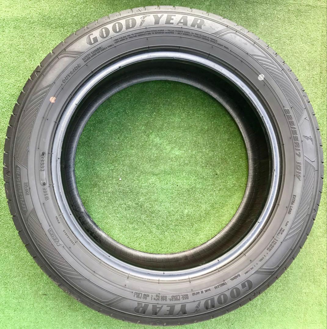 225/55 R17 GOOD YEAR EG02 ラジアルタイヤ2024年