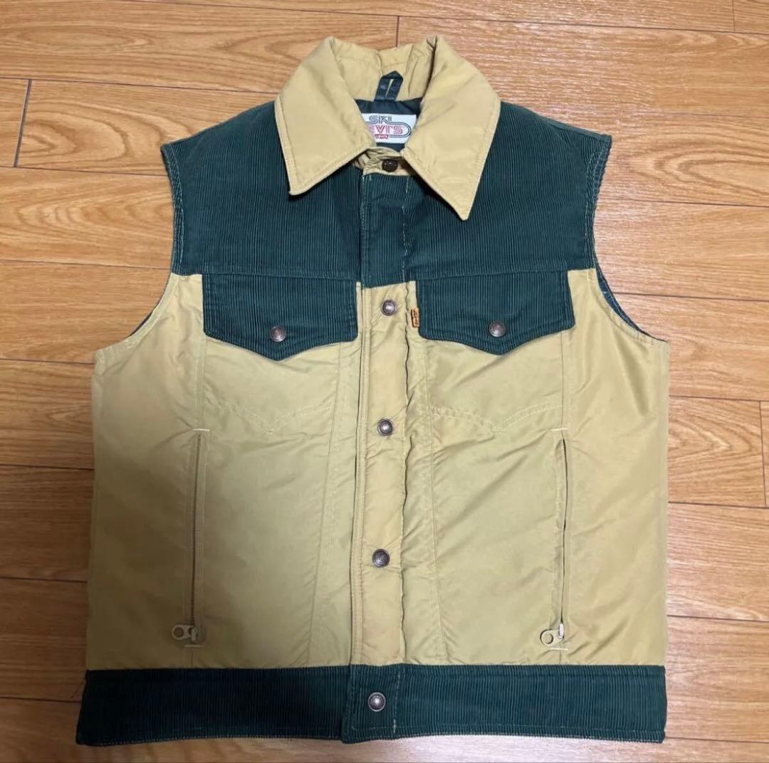 H*S様 キムタク着skiLevi's ダウンベスト同型同色