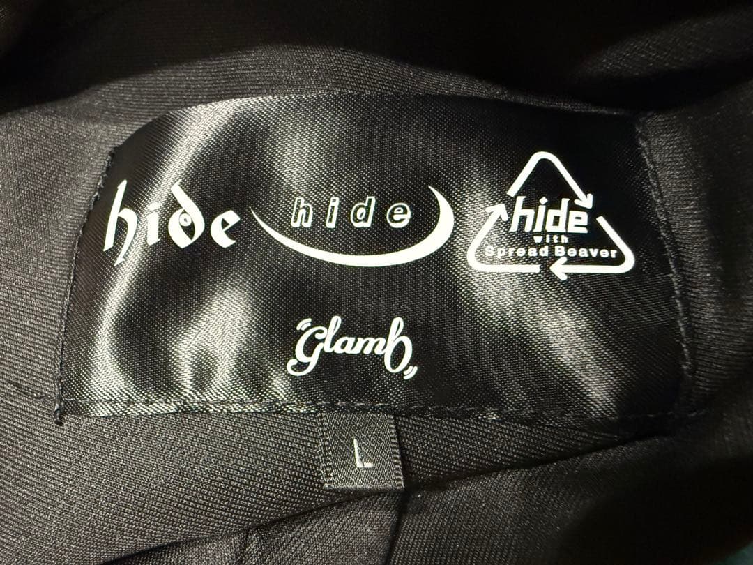 【最終価格】hide × glamb Paint Track Jacket