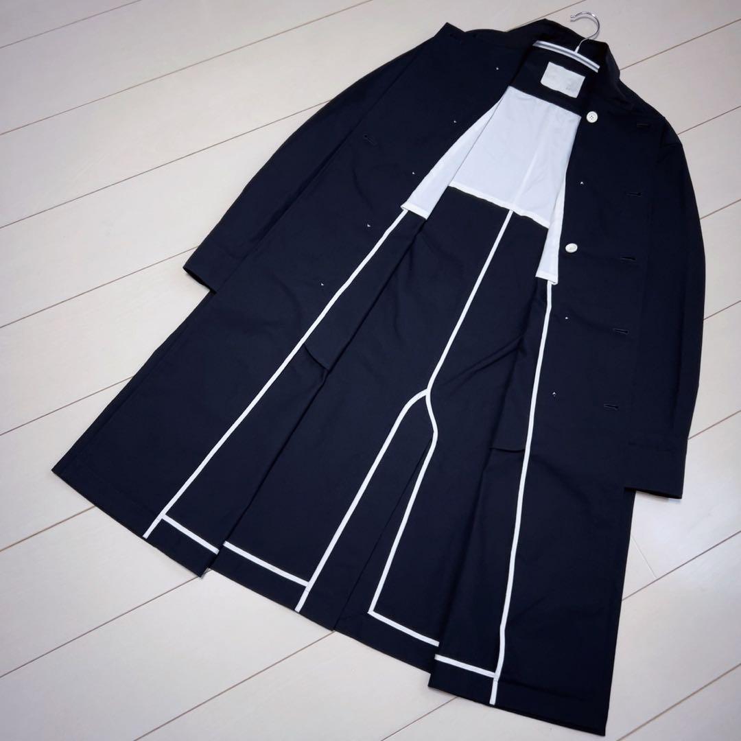 ☆Demi-Luxe BEAMS☆AK+1 ダブルブレスト コンビコートトレンチ