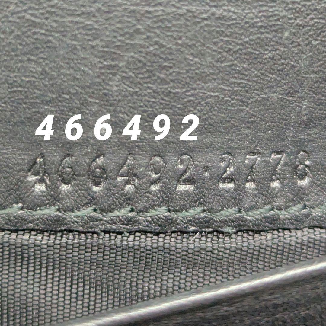 付属品✨️GUCCI 二つ折り財布 キルティング マーモントGG レザー 黒