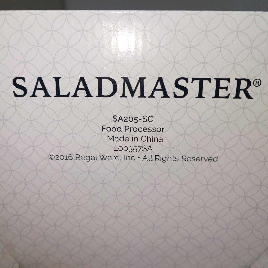 SALADMASTER SA205-SC フードプロセッサー 未使用品