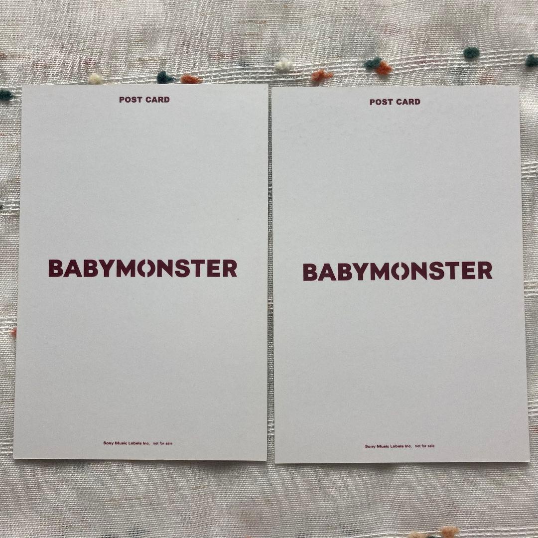 BABYMONSTER ベビモン 5/12/11 B賞 ラミ ポストカード