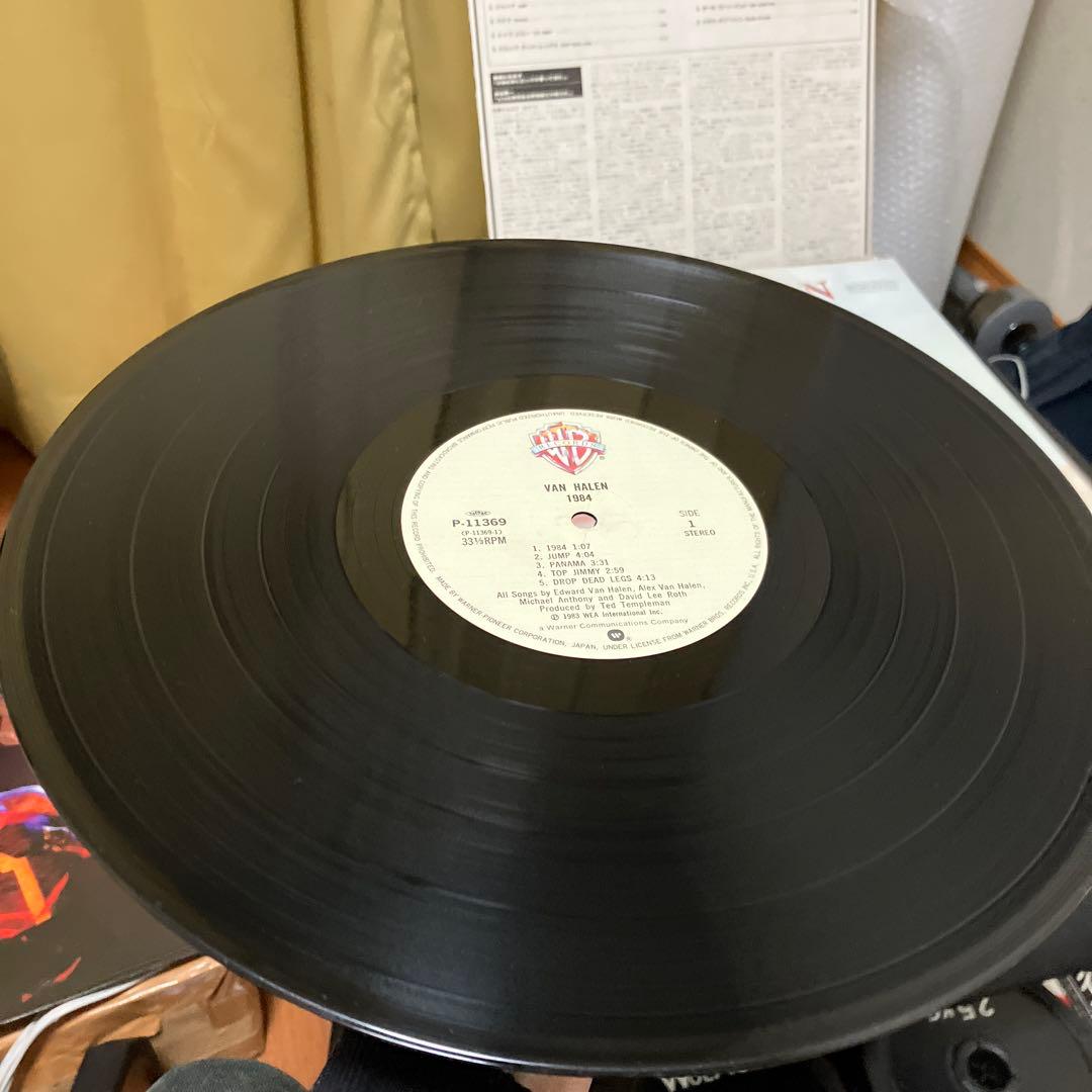 【国内盤LP】ヴァン・ヘイレン セット／ダイヴァー・ダウン & 1984 帯付き