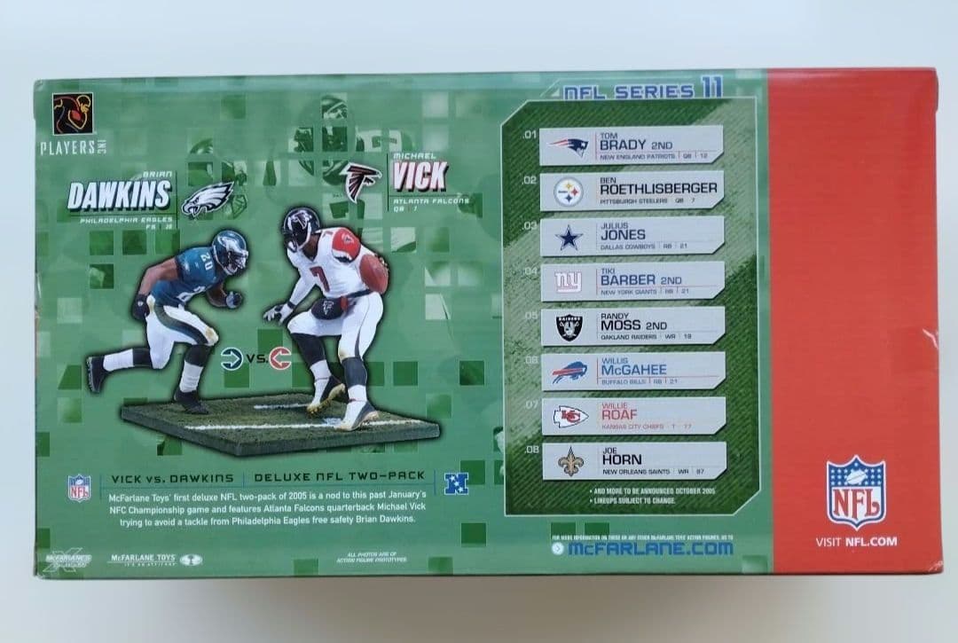 「チョモランマ」マクファーレンNFL 2-Pack/ドーキンス&ヴィック