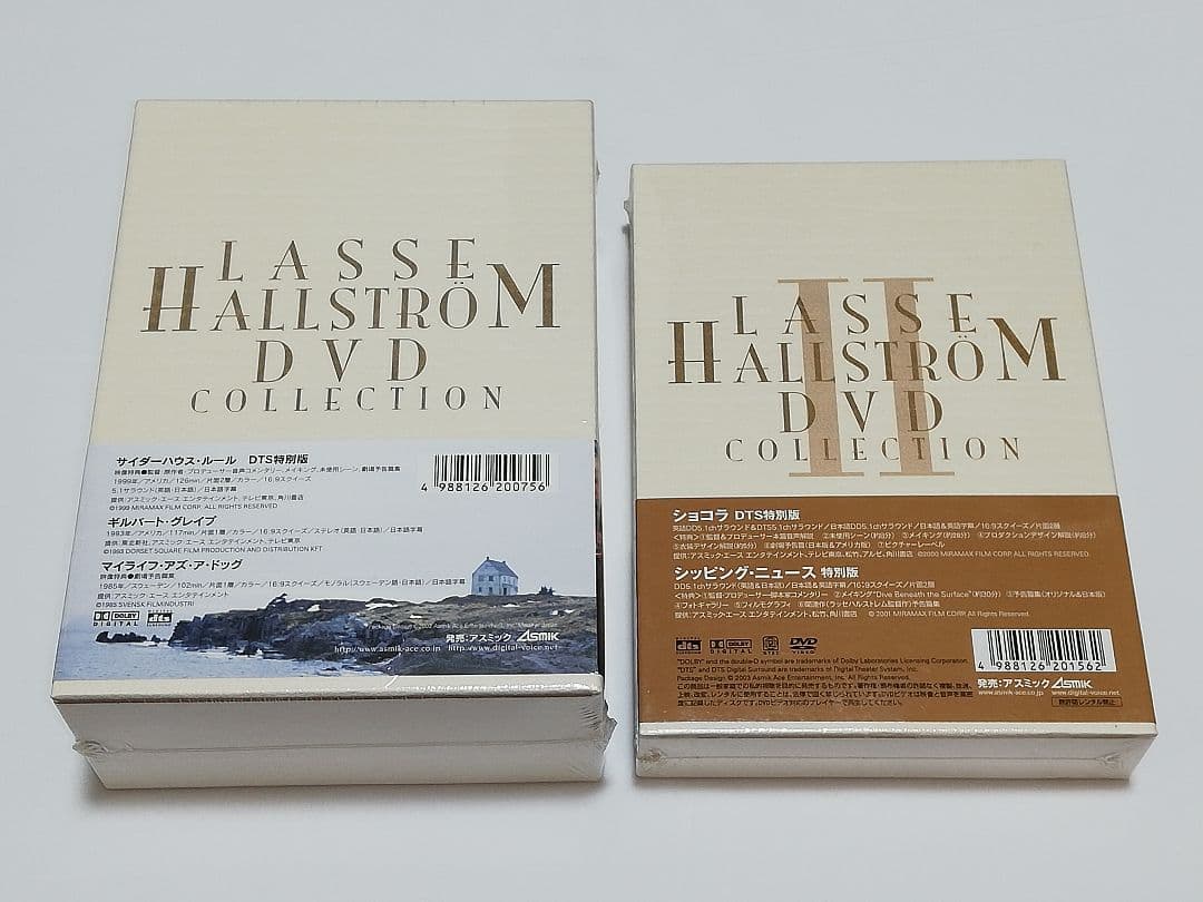 ラッセ・ハルストレム監督作品 BOX〈初回限定生産・4枚組〉BOX Ⅱ〈2枚組〉