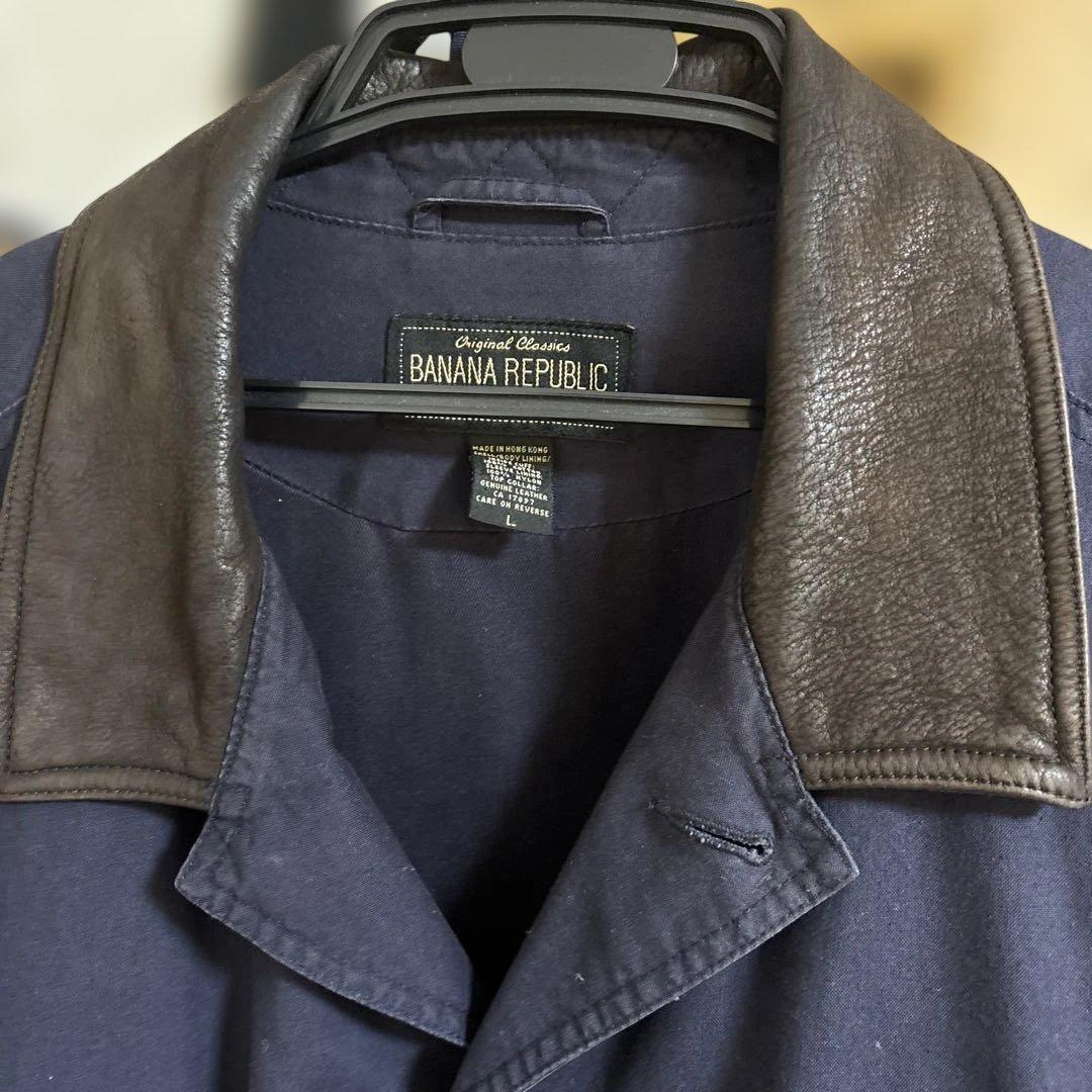 00s BANANA REPUBLIC ネイビー カバーオール