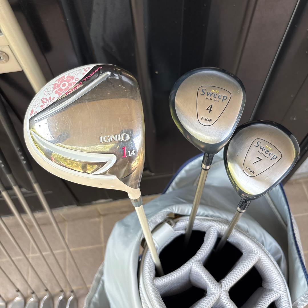 ゴルフクラブレディースセット値下げ