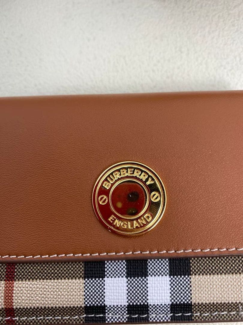 BURBERRY 財布 ブラウン