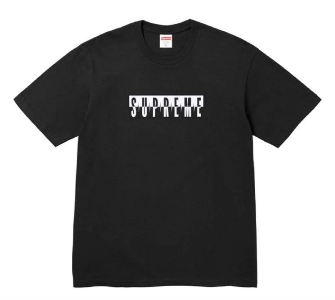 Supreme Split Tee Black Mサイズ