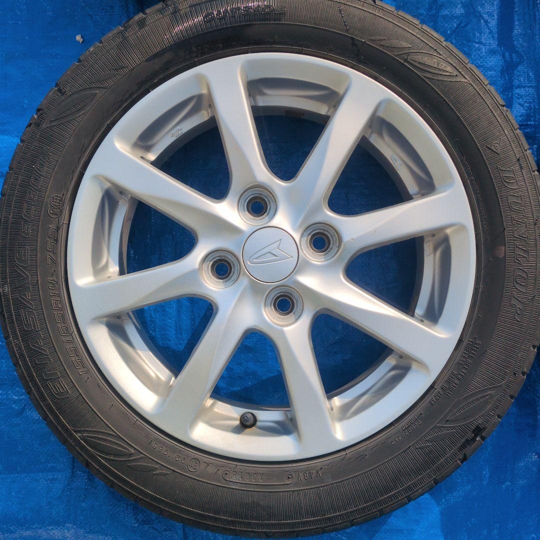 たか　155/65R14ダイハツ純正ホイールタイヤセット