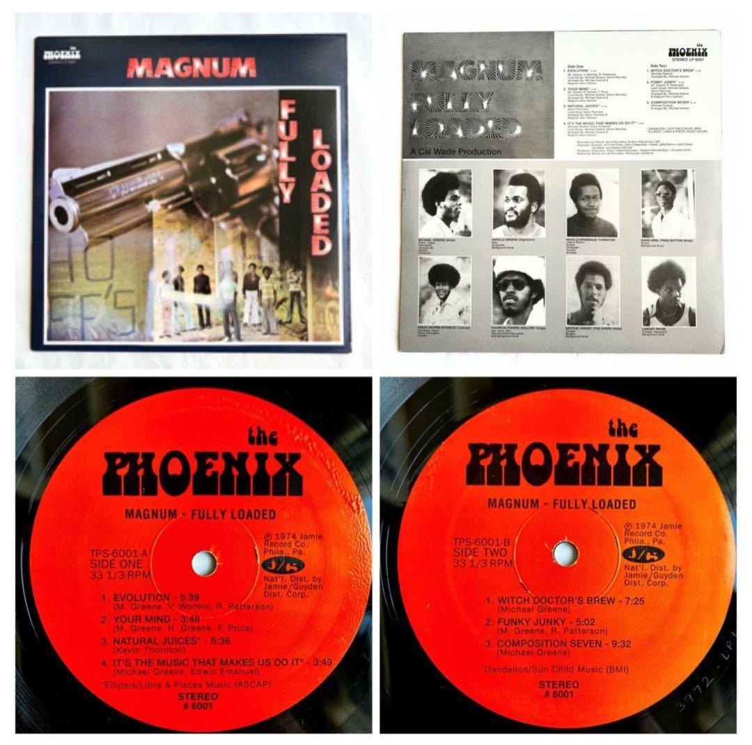 Magnum Fully Loadedレアグルーヴ傑作’01再発レアUS廃盤