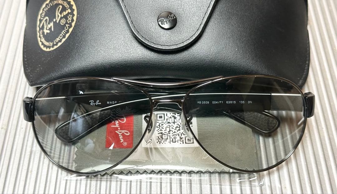 極美品/偏光＋調光 Ray-Banサングラス RB3509 004/71