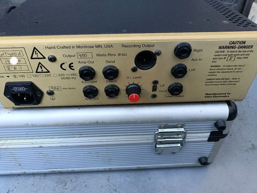 EDEN ＷT400 ベースアンプヘッド