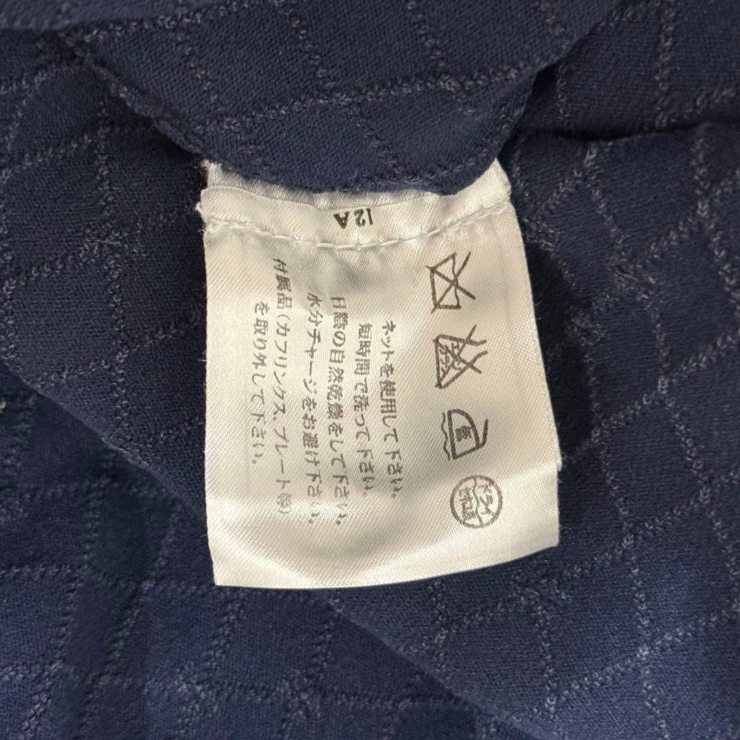 chanel マトラッセ Tシャツ ココマーク 金具 ネイビー ニット