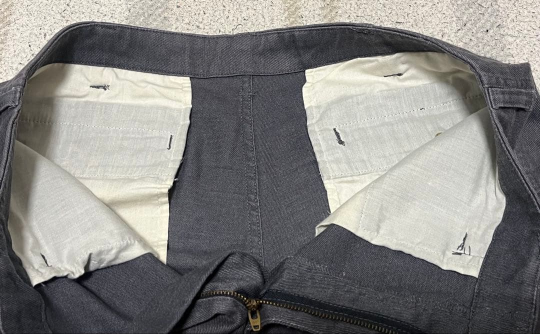 80's 90's BEN DAVIS フリスコパンツ　グレー　USA製　W32