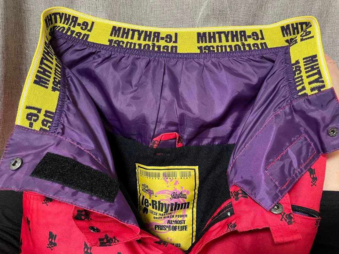 Le-RHYTHM スノーボードウェア メンズ 上下セット XL 中古
