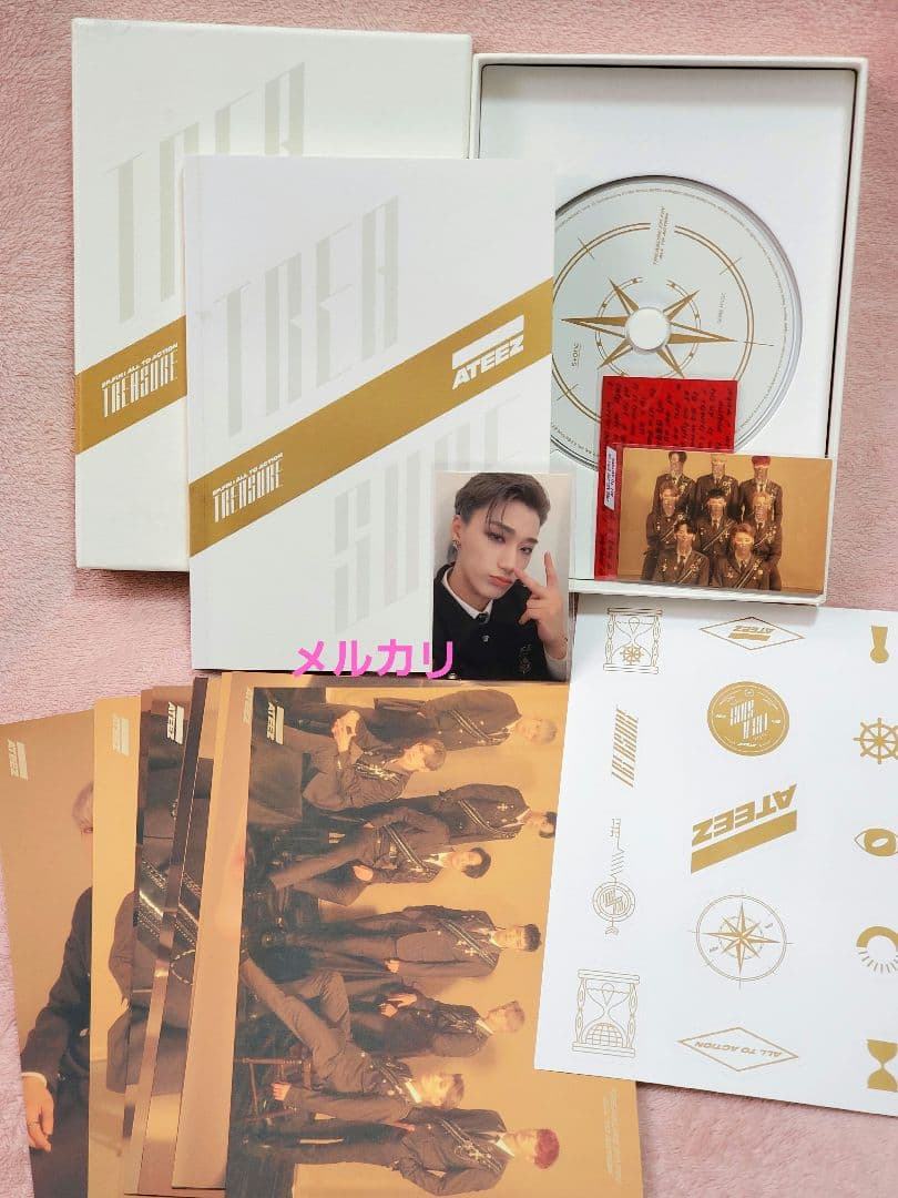 ATEEZ ALL TO ACTION TREASURE トレカ サン