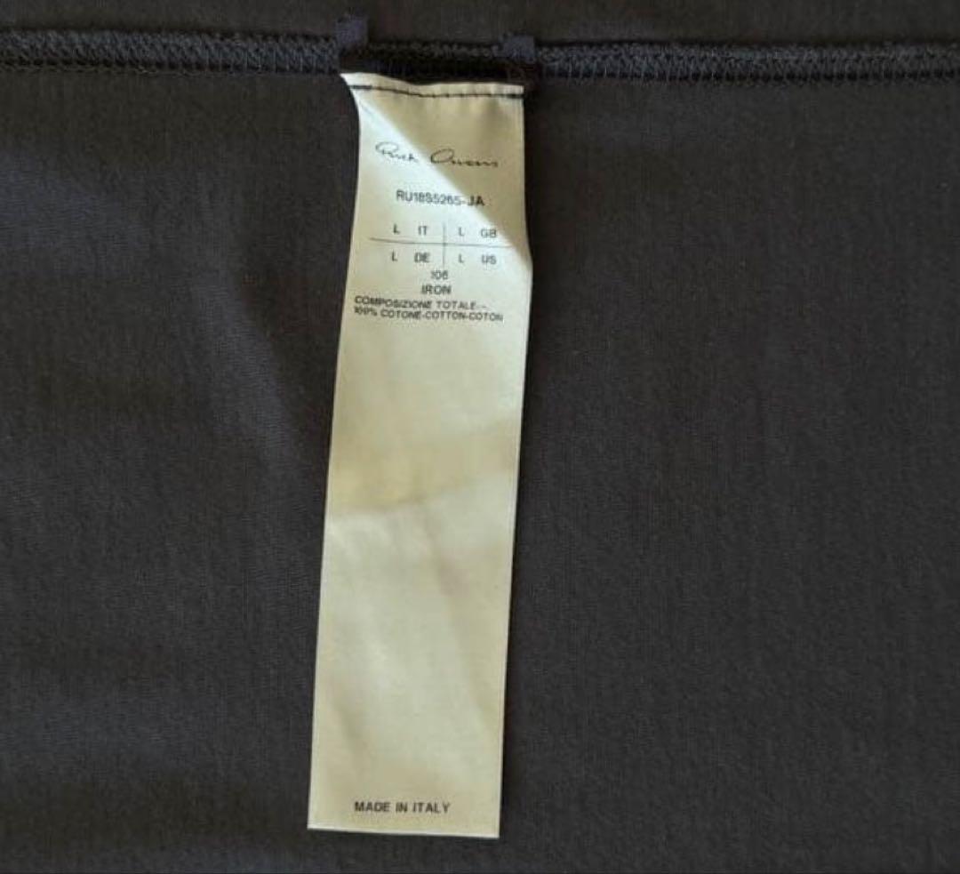 トップス Rick Owens \"DUST\" level tee iron L