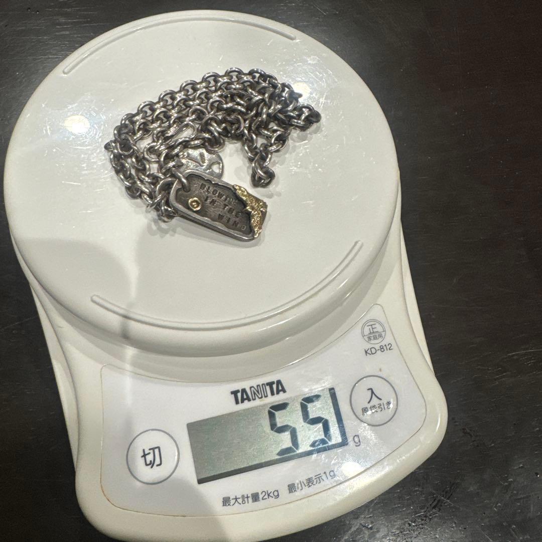 moto ドッグタグ　メンズ　silver 18k イーグル motor